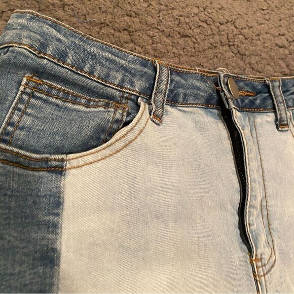 Coco & Jaimeson Denim Skirt Blue Jean Skirt Size 26 - Picture 3 of 8